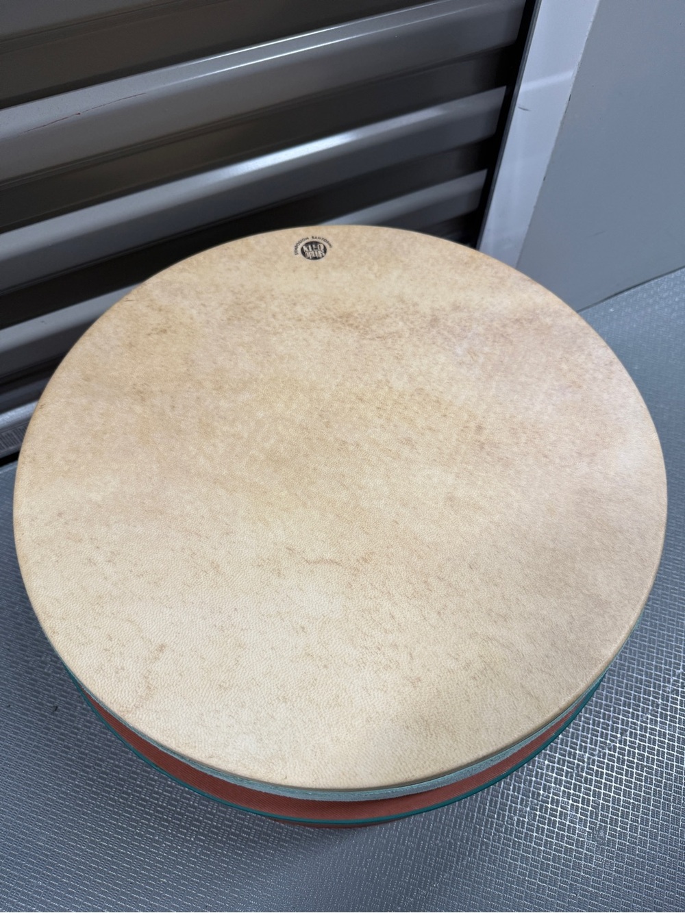 16in Ocean Wave Sea Drum: Solid Wood Meditation Soundscape Drum